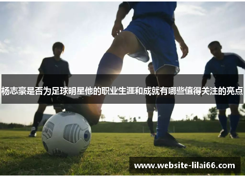 杨志豪是否为足球明星他的职业生涯和成就有哪些值得关注的亮点
