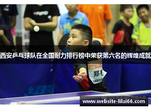 西安乒乓球队在全国耐力排行榜中荣获第六名的辉煌成就